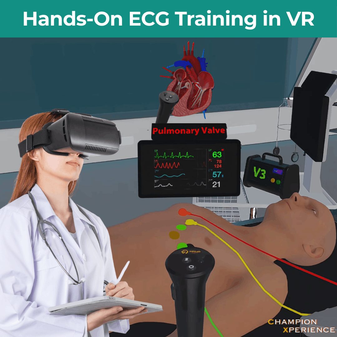 Advanced Ecg Training Hands-On ECG Training in VR | ChampionXperience