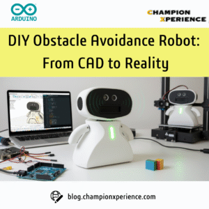 DIY避障机器人：从CAD到现实