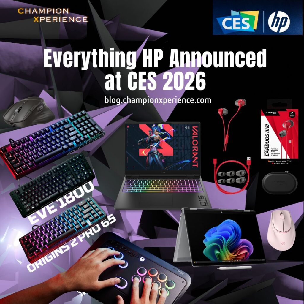 Module Ces Hp Everything HP Announced at CES 2026 - ChampionXperience