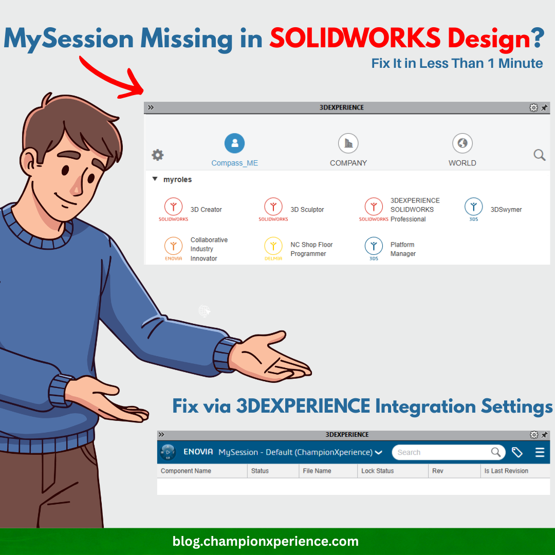 MySession Missing in SOLIDWORKS Design? Fix It in Less Than 1 Minute