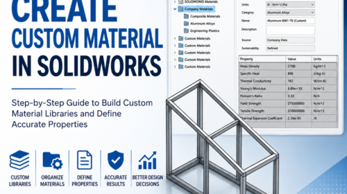 How to Create a Custom Material in SOLIDWORKS