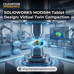 SOLIDWORKS MODSIM Tablet Design: Virtual Twin Compaction