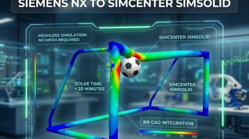Simulation sans maillage : Siemens NX vers Simcenter Simsolid