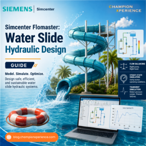 Simcenter Flomaster: Water Slide Hydraulic Design Guide