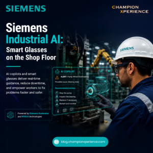 Siemens Industrial AI: Smart Glasses on the Shop Floor