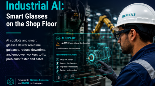 Siemens Industrial AI: Smart Glasses on the Shop Floor