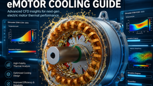 Simcenter STAR-CCM+ 2606: eMotor Cooling Guide
