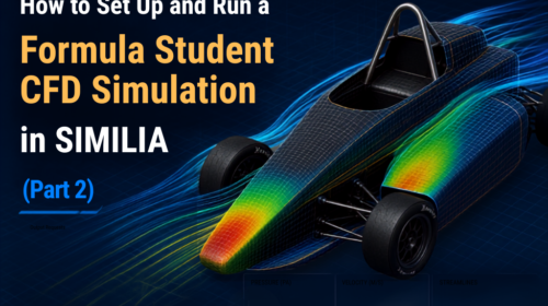 Come impostare ed eseguire una simulazione CFD di Formula Student in SIMULIA (Parte 2)