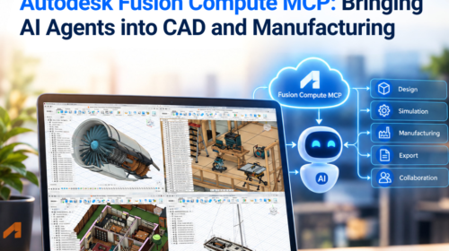 Autodesk Fusion Compute MCP: l'integrazione degli agenti di intelligenza artificiale nel CAD e nella produzione