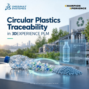 Circular Plastics Traceability in 3DEXPERIENCE PLM