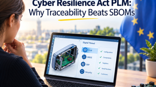 Cyber ​​Resilience Act PLM: Warum Rückverfolgbarkeit SBOMs übertrifft