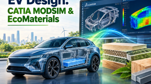 Sustainable EV Design: CATIA MODSIM & EcoMaterials
